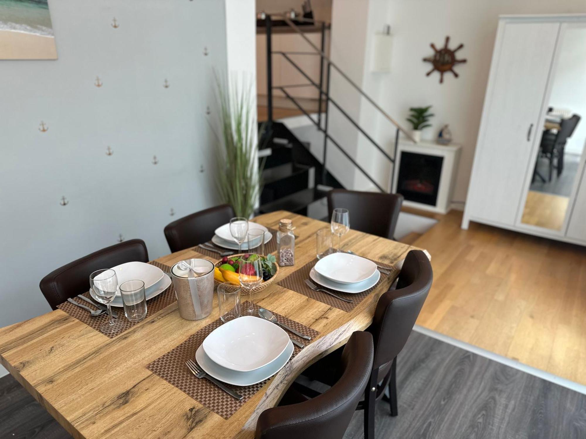Ferienwohnung Nautica 450M Zum Strand Familienfreundlich 로스토크 외부 사진