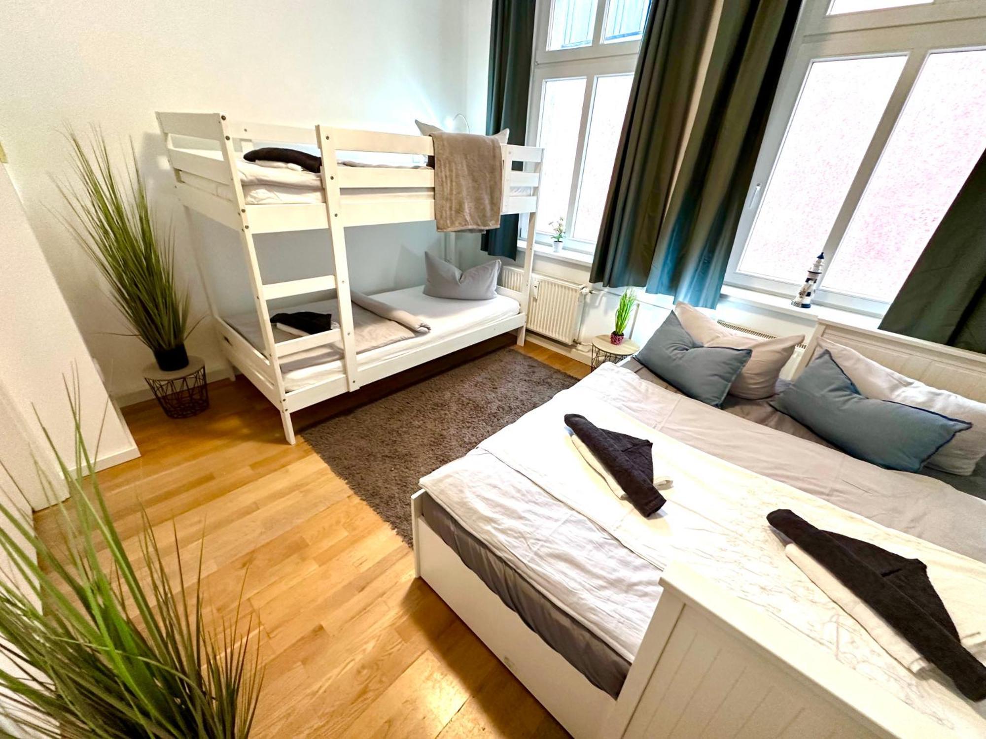 Ferienwohnung Nautica 450M Zum Strand Familienfreundlich 로스토크 외부 사진